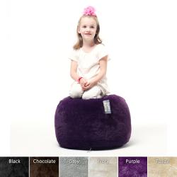 Faux Fur Ottoman Bean Sack