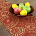 Mirage Salsa Hemmed Table Runner