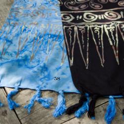 Rayon Batik Fall Color Shawl (Indonesia)