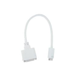 Apple Mini DVI Male to DVI Female Video Adapter White Cable