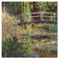Claude Monet 'Waterlily Pond - Pink Harmony' 1900 Canvas Art