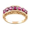 Michael Valitutti 14k Yellow Gold Ruby Ring