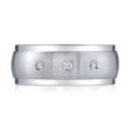Cobalt 1/10ct TDW Diamond Men's Wedding Band