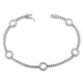 14k White Gold 2ct TDW Diamond Tennis Bracelet (I-J, I1-I2)