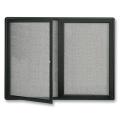 Quartet 36 in x 48 in Fabric Covered Bulletin Board