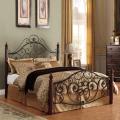 Madera Deco Full-size Metal Bed
