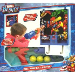 Marvel Heroes Electronic Ball Blaster Arcade Shooting Gallery with Foam Balls (6)