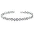 10k White Gold 1/4ct TDW Diamond Tennis Bracelet (I-J, I1-I2)