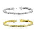 14K Gold 3ct TDW Diamond Tennis Bracelet (I-J, I1-I2)