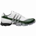 Adidas Men's Powerband 3.0 White/ Green Golf Shoes