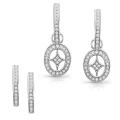 14k White Gold 1/4ct TDW Diamond Earrings (I-J, I1-I2)