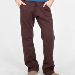 American Apparel Men's California Fleece Brown Slim Fit Pants