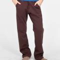 American Apparel Men's California Fleece Brown Slim Fit Pants