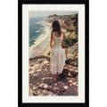 Steve Hanks 'Coastline' Framed Art Print