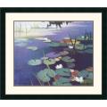 Tadashi Asoma 'Water Lilies' Framed Art Print
