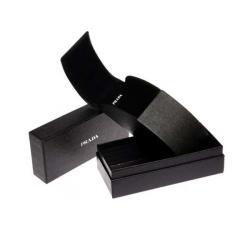 Prada Women's Black-to-Clear Transition Plastic Sunglasses
