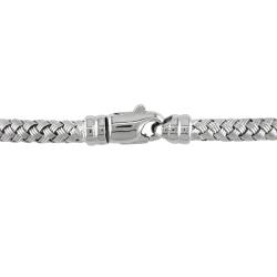 14k White Gold 1/3ct TDW White Diamond Flexible Bangle Bracelet (G-H, SI1-SI2)