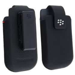 Blackberry Torch 9800/ Bold Slider Leather Swivel Case HDW-31012-001