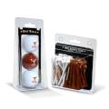 Texas Longhorns NCAA Golf Ball and Tee Set
