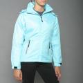 First Down Women's Mint Hooded Tech Jacket