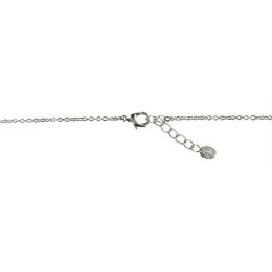 Cano Elegant Green Emerald Cubic Zirconia and Crystal Necklace