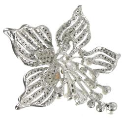 Cano Elegant Cubic Zirconia and Stellux Stones Brooch