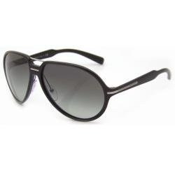 Prada Women's Shiny Black Fashion Sunglasses