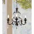 Westport 5-light Crystal and Iron Chandelier