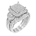 Sterling Silver 3/4ct TDW White Diamond Ring (G-H, I1-I2)