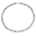 Grey Akoya Baroque Pearl Necklace (7-8 mm)