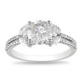 14k White Gold 1 1/2ct TDW Diamond Engagement Ring (G-H, I1-I2)