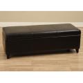 Warehouse of Tiffany Sharon Bi-cast Leather Storage Bench