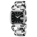 Gucci Women's 'G-Gucci' Stainless Steel Black Face Watch