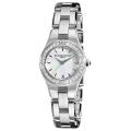 Baume & Mercier Women's 'Linea' Mother Of Pearl Dial Diamond Watch