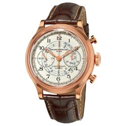 Baume & Mercier Men's 'Capeland' Rose Gold Flyback Chronograph Watch