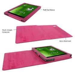 rooCASE Acer Iconia Tab A500 Dual-View Leather Case Cover Stand