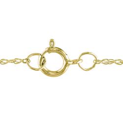 10k Yellow Gold Citrine and 1/10ct TDW Diamond Necklace (G-H, I2-I3)