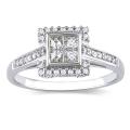 14k White Gold 1/2ct TDW Diamond Fashion Ring (G-H, I1-I2)