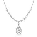 14k White Gold 3ct TGW Topaz and 1 5/8ct TDW Diamond Necklace (G-H, SI2)