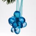 Blue Acrylic Flower Ornament (India)
