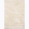 Hand-woven Caprice Ivory Shag Rug (5'3"x7'7")