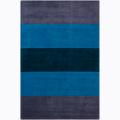 Hand-tufted Asten Stripes Wool Rug (5'x7'6")