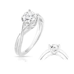14k Gold 1ct TDW Diamond Solitaire Engagement Ring (H-I, I1)