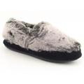 Acorn Women's 'Tex Moc' Grey Chinchilla Slippers