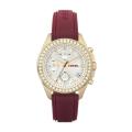 Fossil Women's 'Decker' Silicone Strap Watch