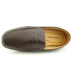 Johnston and Murphy Men's 'Kenney Penny' Brown Shoes (Size 7)