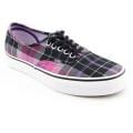 Vans Men's 'Authentic Hollie Plaid' Pink/Black Skate Shoes
