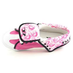 DIESEL Women's 'BN-210' Pink Sneakers Shoes