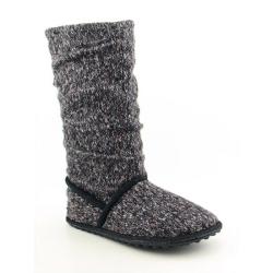 Rocket Dog Women's 'Starry' Black Spreckled Knit Winter Boots