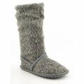 Rocket Dog Women's 'Starry' Grey Spreckled Knit Winter Boots